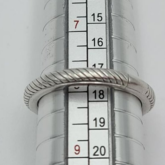 Exquisite JUDITH RIPKA Textured Braided Band Ring - Picture 10 of 10